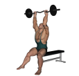 Triceps Extension - Seated EZ Bar
